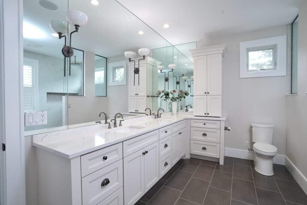 Custom Built Bathrooms Near Me Straight Line Design