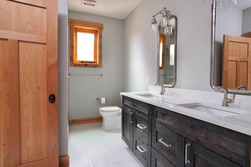Custom Built Bathrooms Near Me Straight Line Design