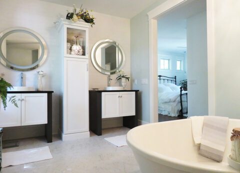 Custom Built Bathrooms Near Me - Straight Line Design